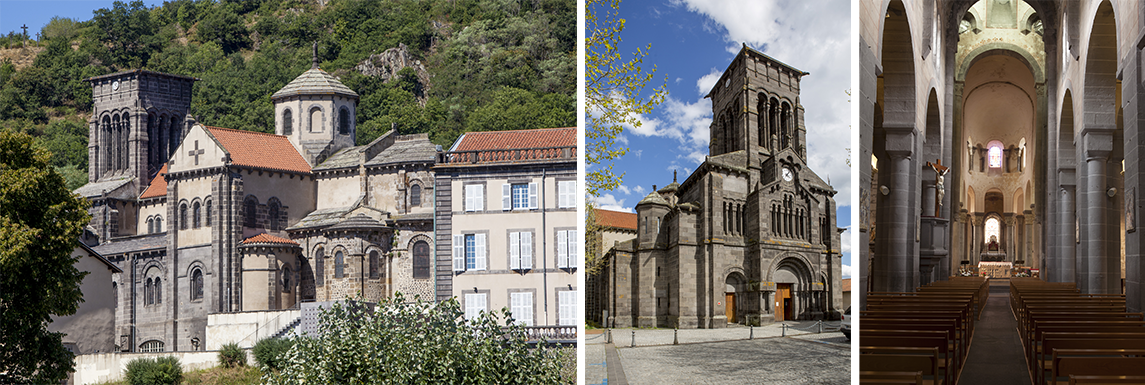 Ville de Volvic - église St Priest