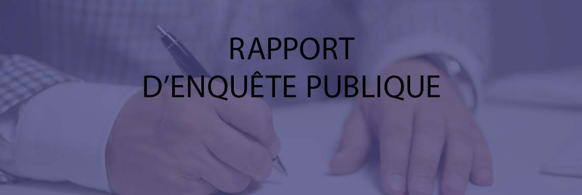 rapport enquête