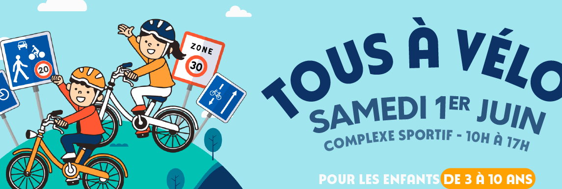 « Tous à vélo ! » le samedi 1er juin 2024