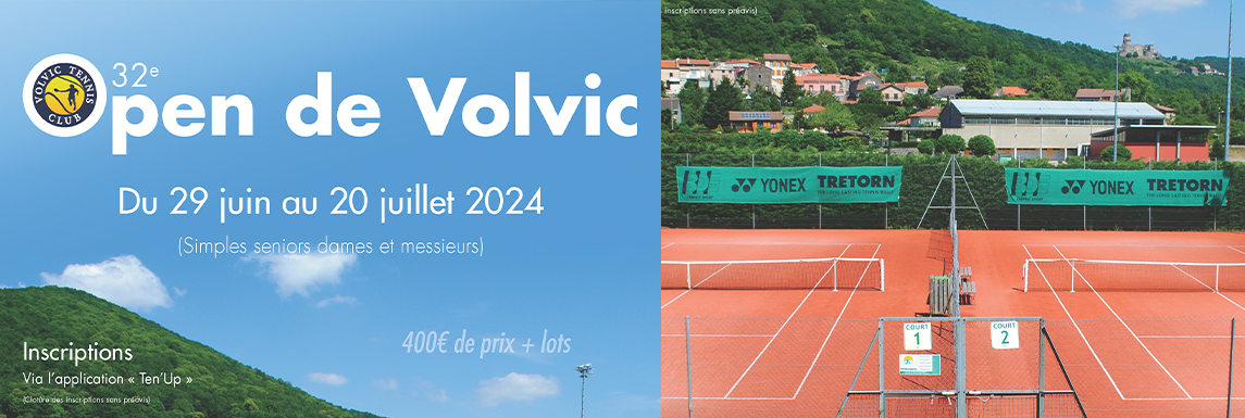 Tournoi Open  du Volvic Tennis Club 2024