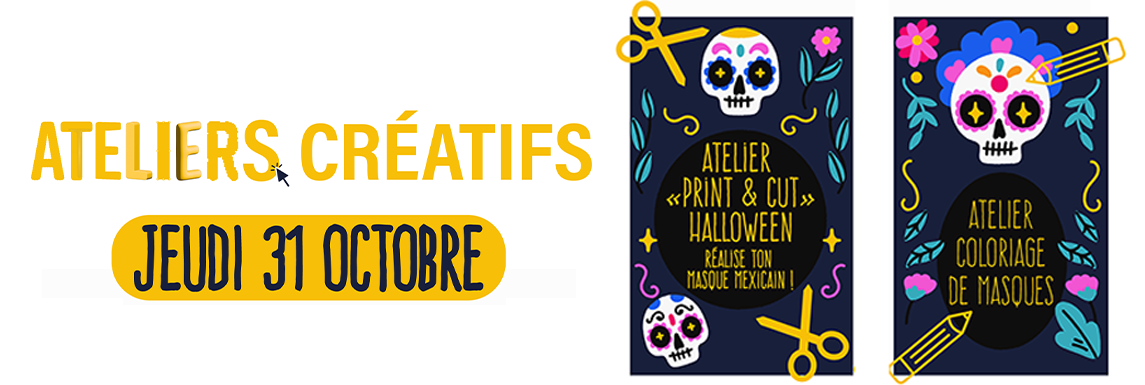 Ateliers créatifs halloween volvi'tech