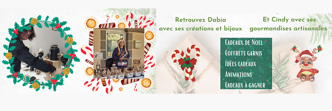 Cindy et Dabia à la boutique éphémère du 2 au 15 décembre 2024