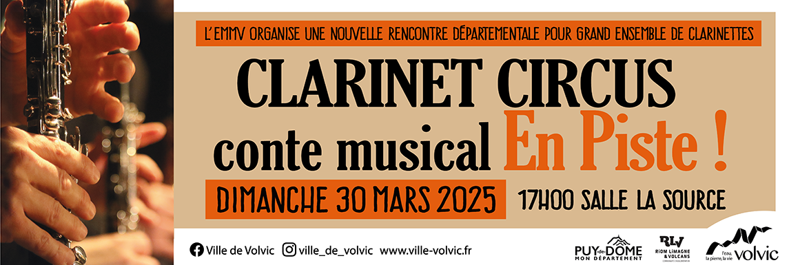 Clarinet Circus de l'EMMV 2025